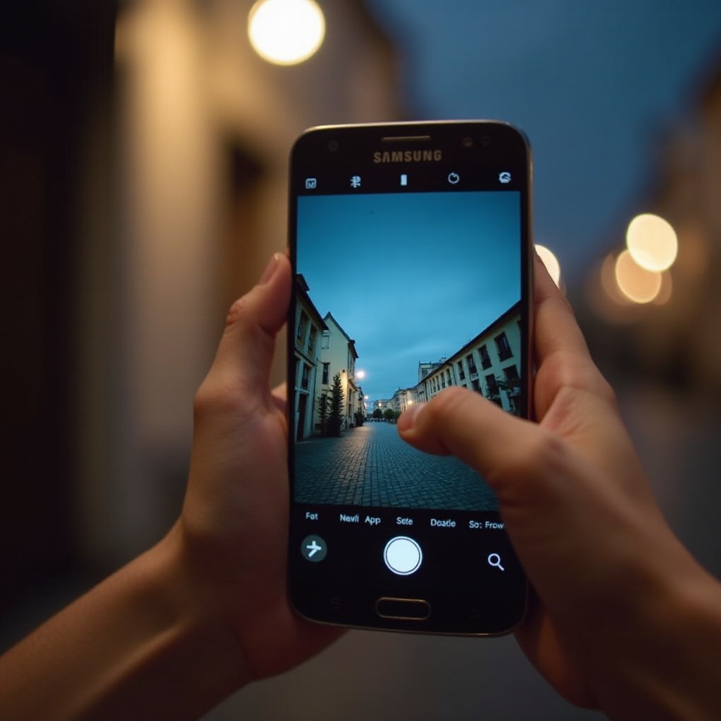 วิธีเปลี่ยนเวลาการเปิดรับแสงบนซัมซุง