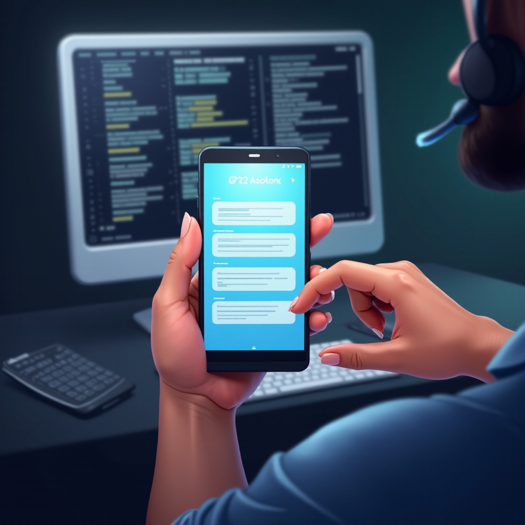 안드로이드에서 5g가 작동하지 않습니다