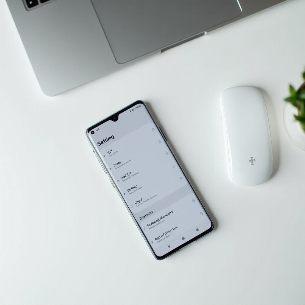 삼성에서 RTT를 끄는 방법