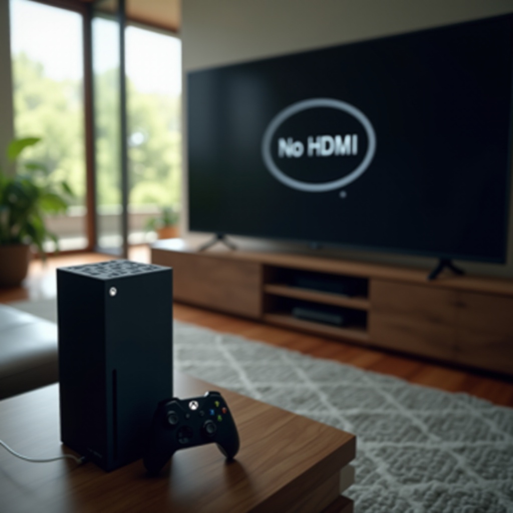 xbox 시리즈 x TV에 신호 없음 HDMI