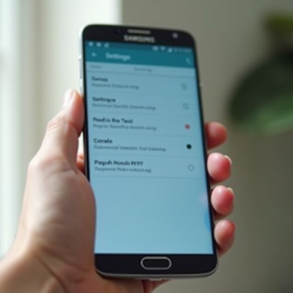 삼성에서 RTT를 끄는 방법