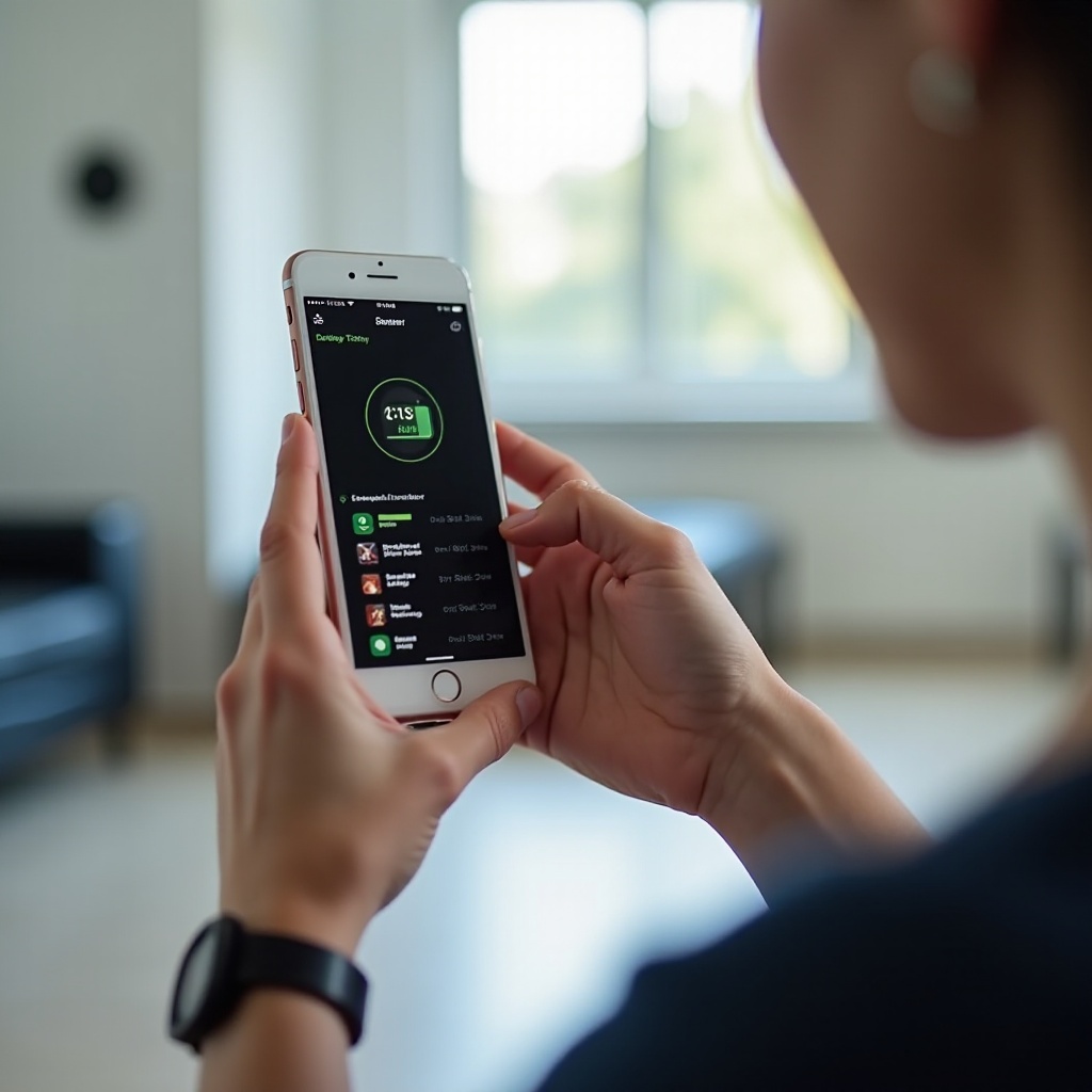 배터리를 소모하는 앱 찾는 법 아이폰