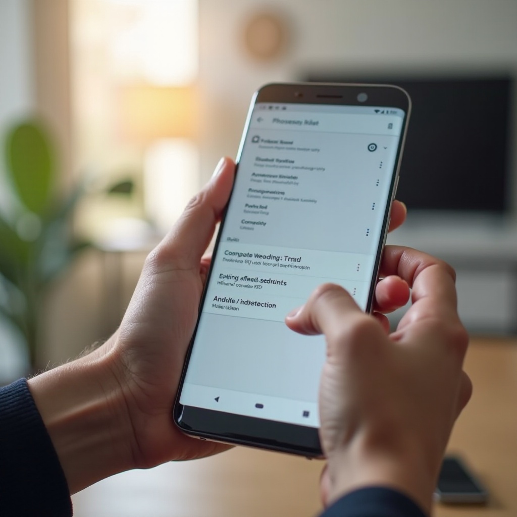 SamsungでRTTをオフにする方法