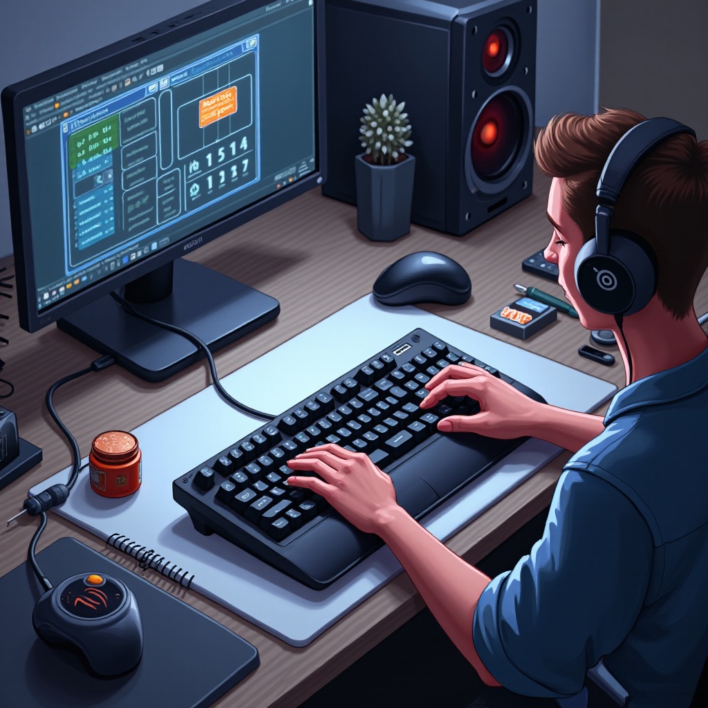 keyboard steelseries tidak berfungsi