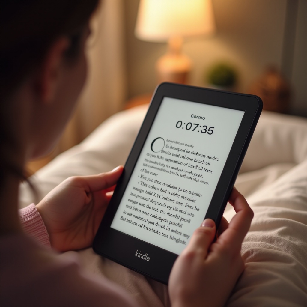 apakah kindle menunjukkan berapa lama waktu yang diperlukan untuk membaca