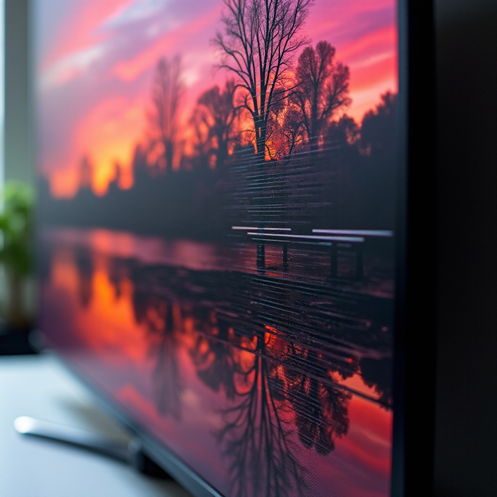 ทำไมทีวีของฉันถึงมีเงาสีดำ
