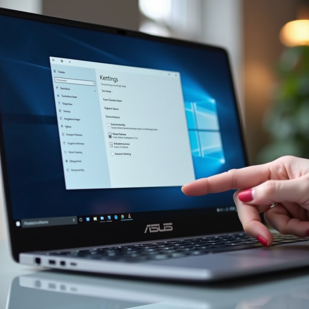 วิธีเปิดใช้ทัชแพดบนแล็ปท็อป Asus