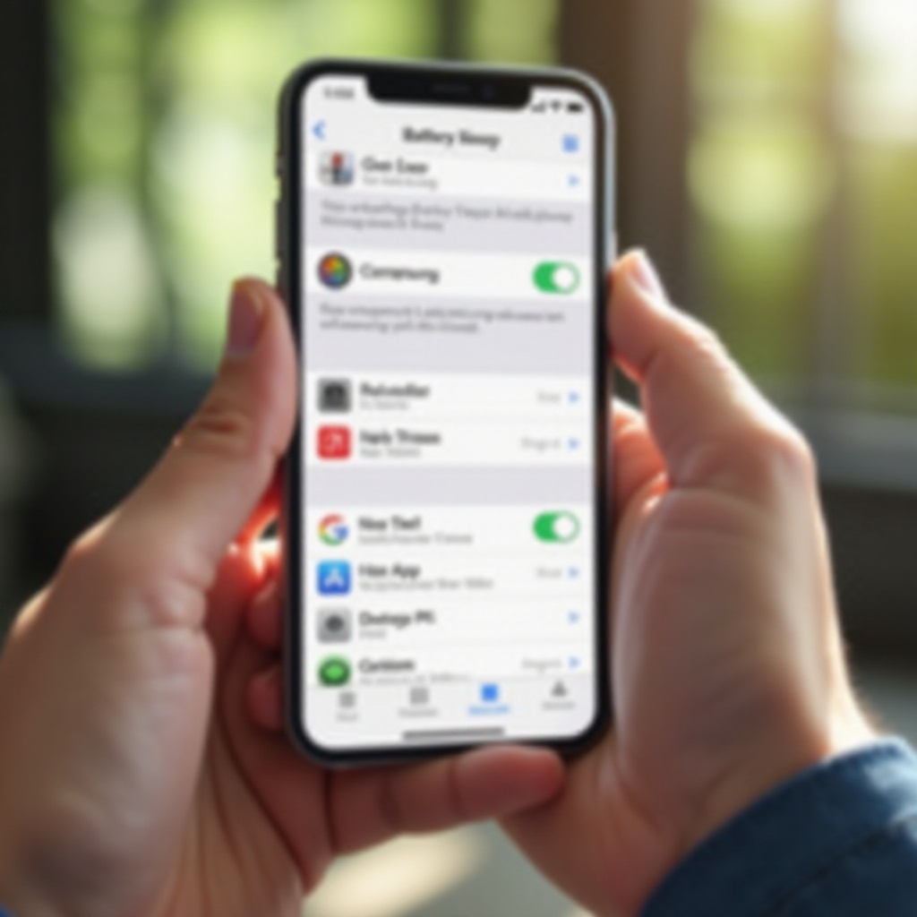 วิธีค้นหาแอปที่แอบใช้แบตเตอรี่ iPhone