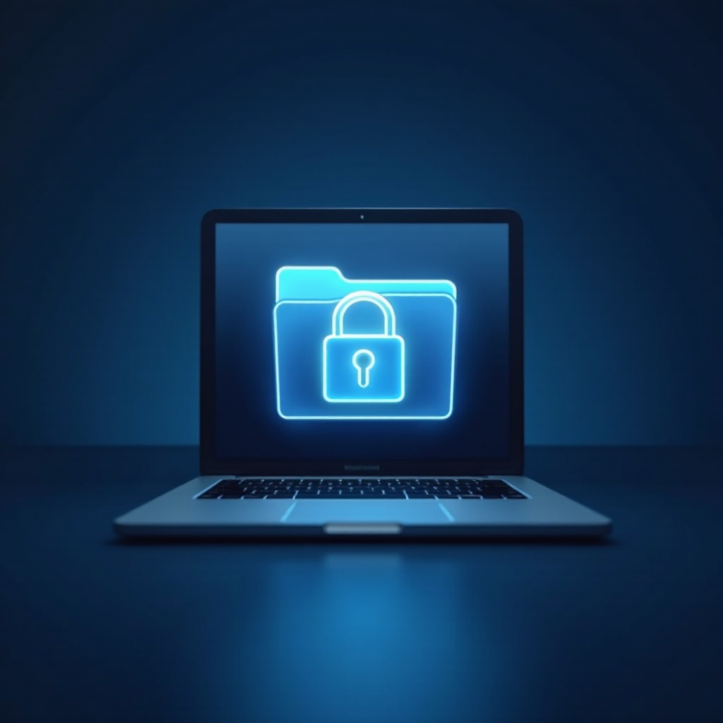 cara mengunci folder di MacBook