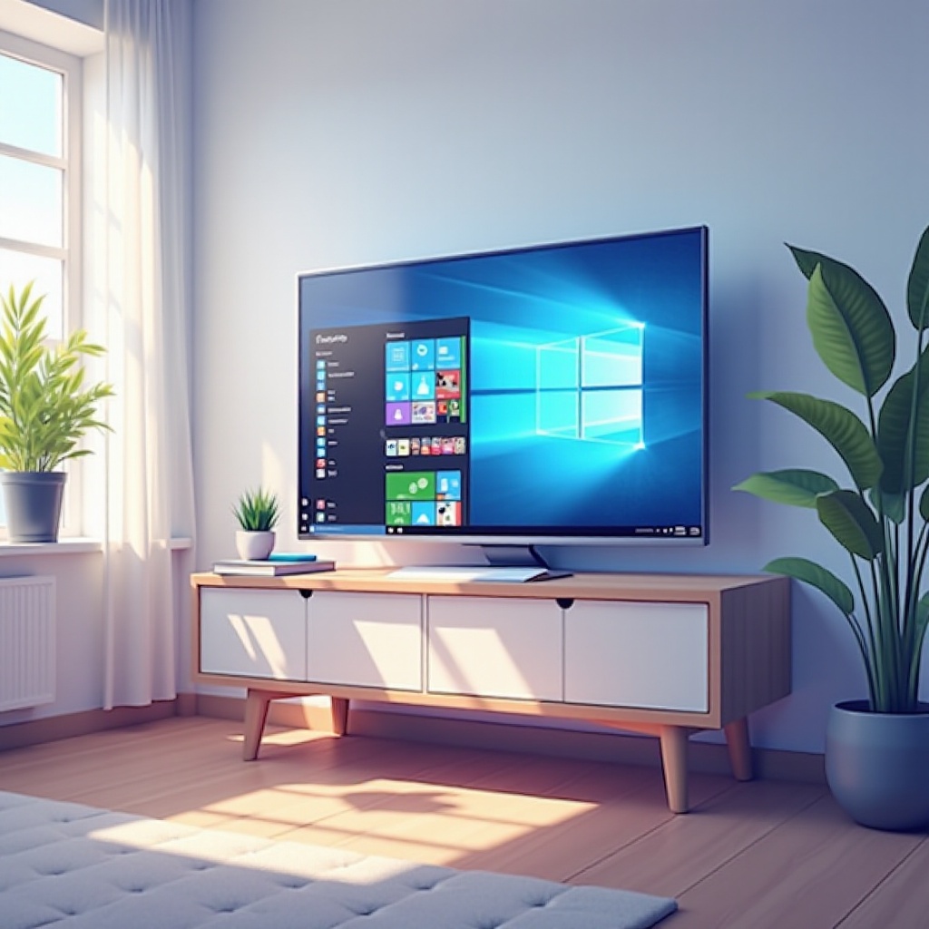 スマートテレビをコンピュータモニターとして使用する