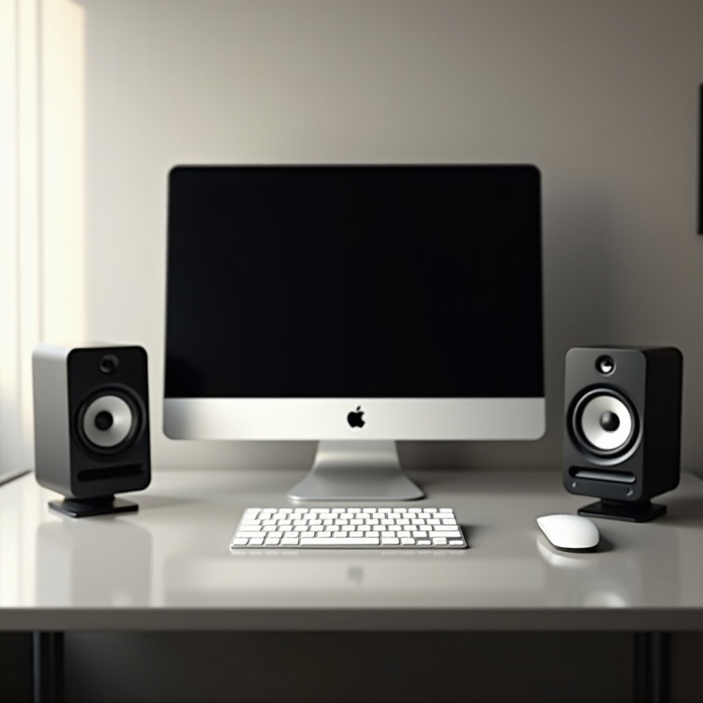 iMac için masaüstü hoparlörler