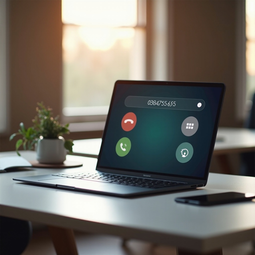 Chromebook에서 휴대폰 번호로 전화거는 법