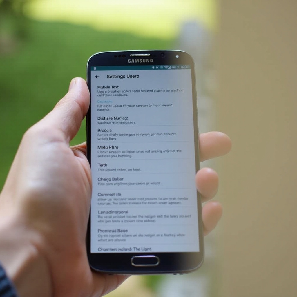 Samsung'da RTT nasıl kapatılır